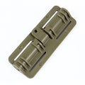 Tactical Vest Quick Release Buckle Slider Tactical Vest Buckle MOLLE Strip Module Strip Plastic Buckle Hinge Oasis Select long Green