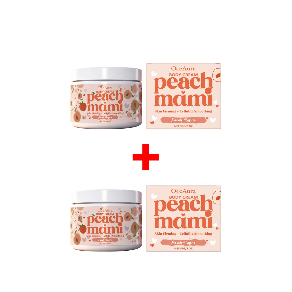 Peach Body Creams for Glowing Skin Nourishing Moisturizing Tightening Lifting Skin Smoothing Wrinkle Brightening Body Lotion Oasis Select 2pcs