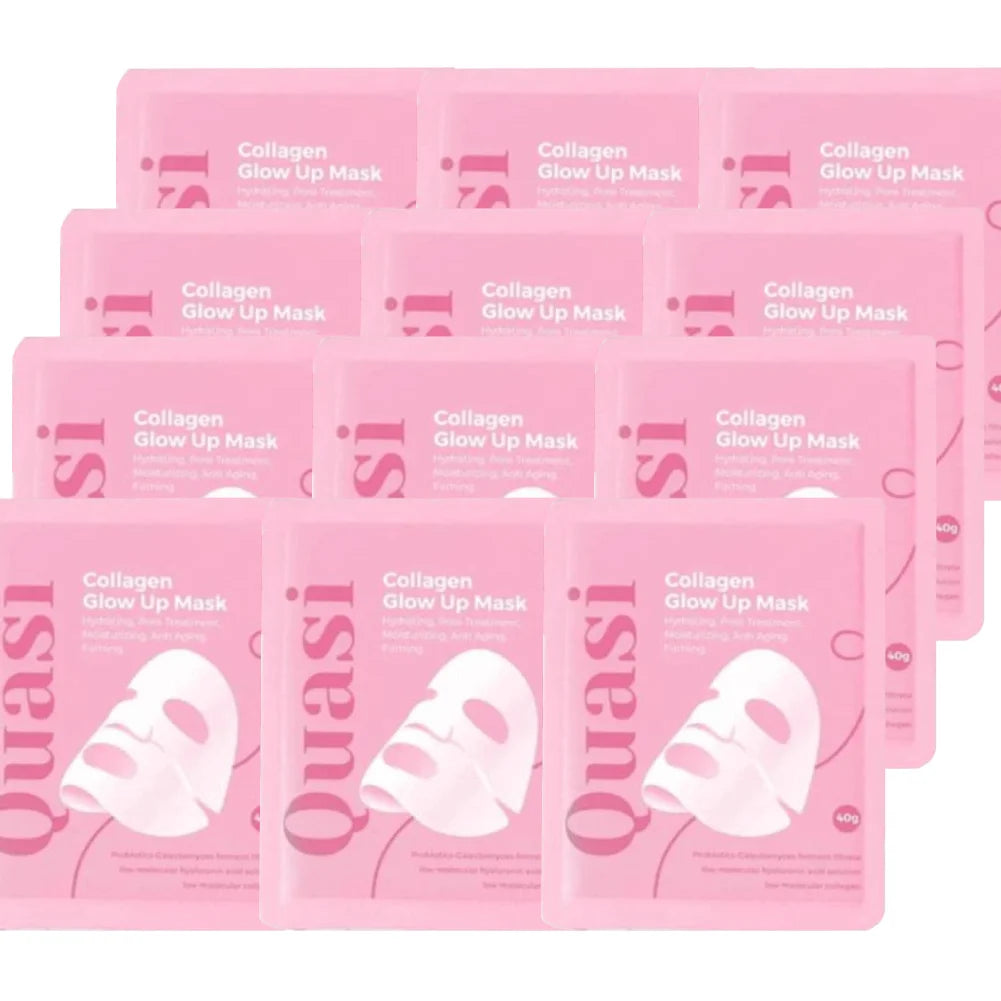 Collagen Face Mask Deep Hydrating Niacinamide & Low Molecular Firming & Smoothing Mask Korean Skincare Mask Oasis Select C