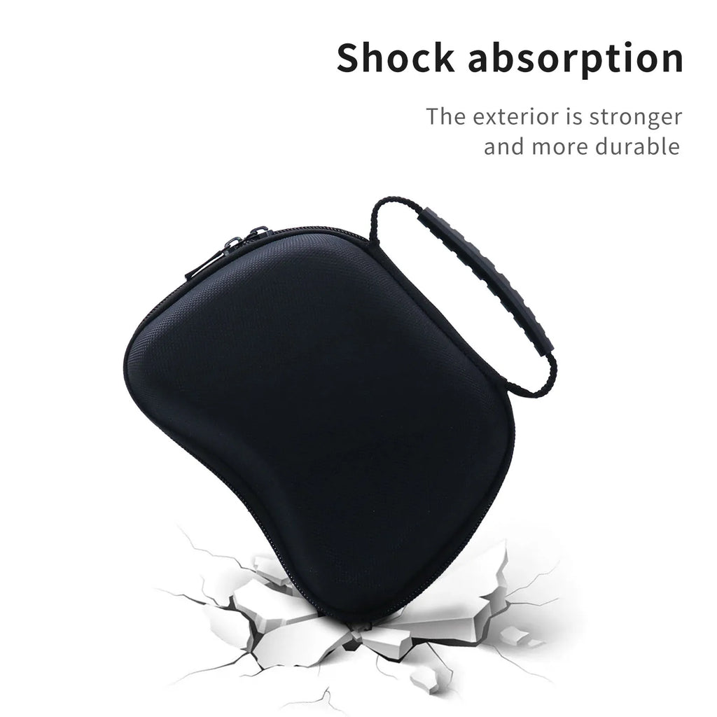 Sleek and Portable For Game Controller Storage Case Strong Protection for PS5 and For XBOX SERIES Convenient Handle Black Oasis Select
