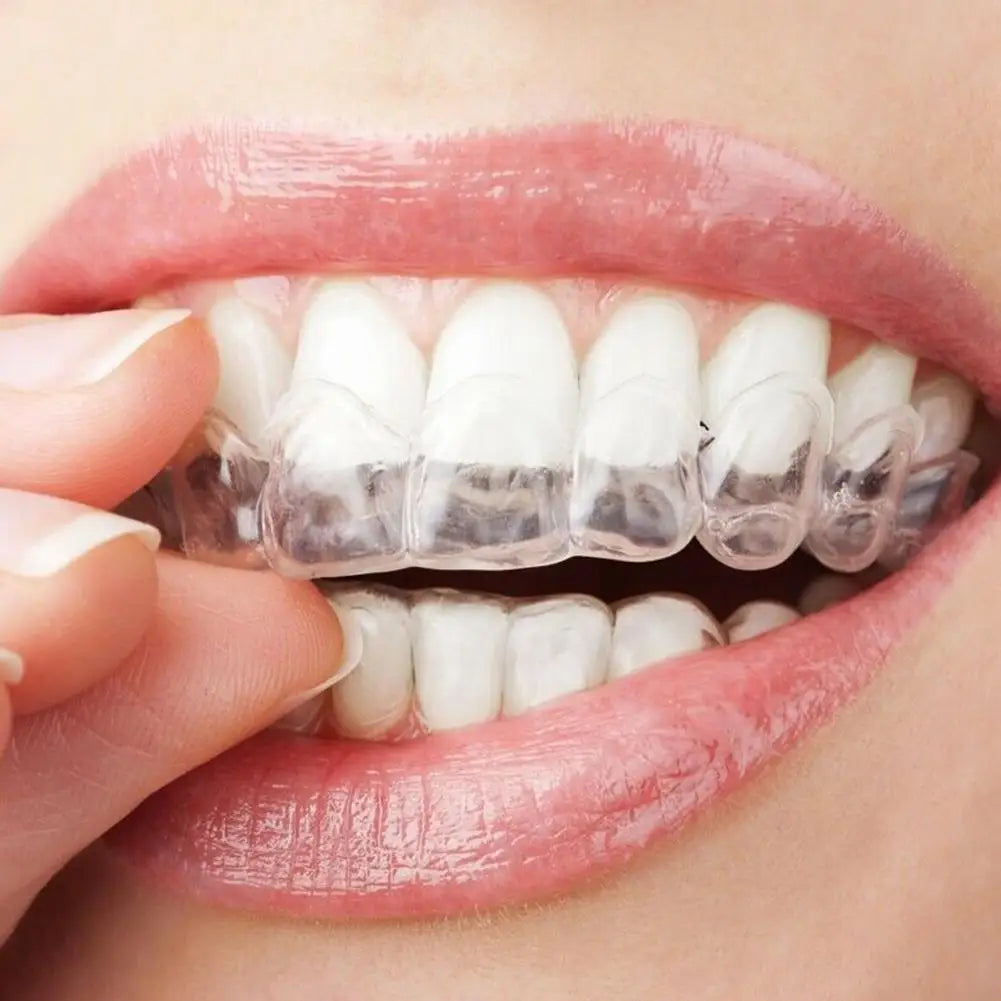 Silicone Mouth Guard Orthodontic Braces Teeth Retainer Anti Sn Oring Bruxism Whitening Teeth Mouth Tray Boxing Tooth Protector Oasis Select