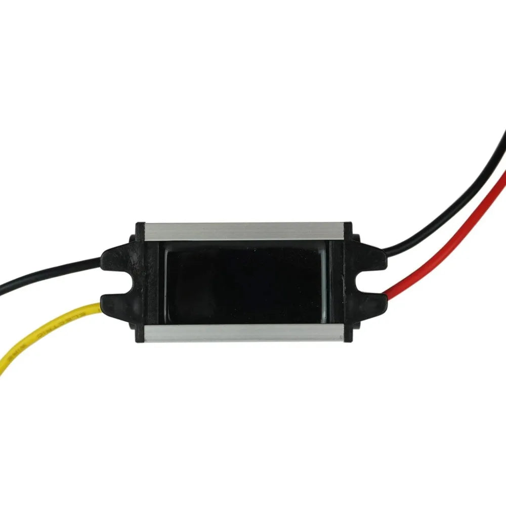 DC/DC Converter Regulator 12V To 6V 6A IP68 Waterproof High Efficiency 5 Safety Protections Fits 6V Appliances Aluminum Shell Oasis Select