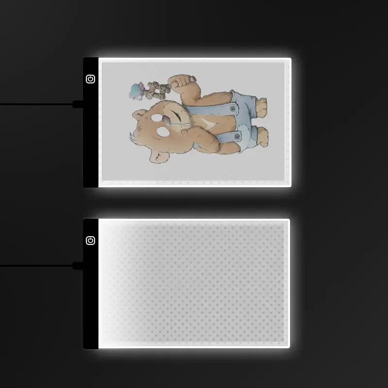 Transparent LED Light Pad for Drawing And Writing Ideal Copy Table for Artists And Students Anime Art Replication Tracing Tool Oasis Select