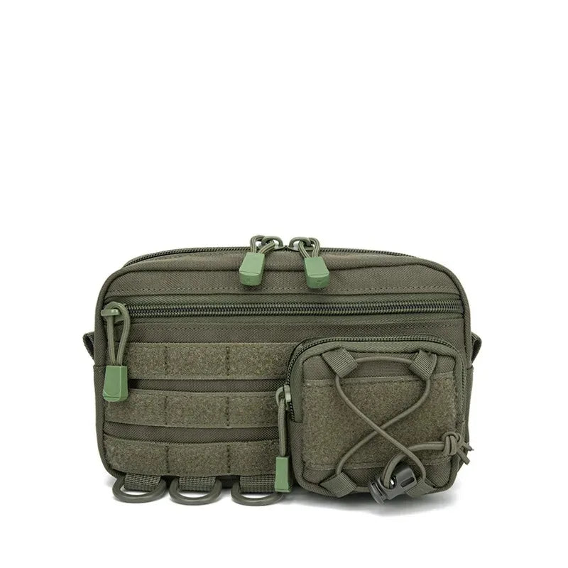 1pcs Waist Fanny Pack Men Multifunctional Hip Bag Portable Mobile Gear Pouch Outdoor Tool Bag for Climbing Camping Oasis Select