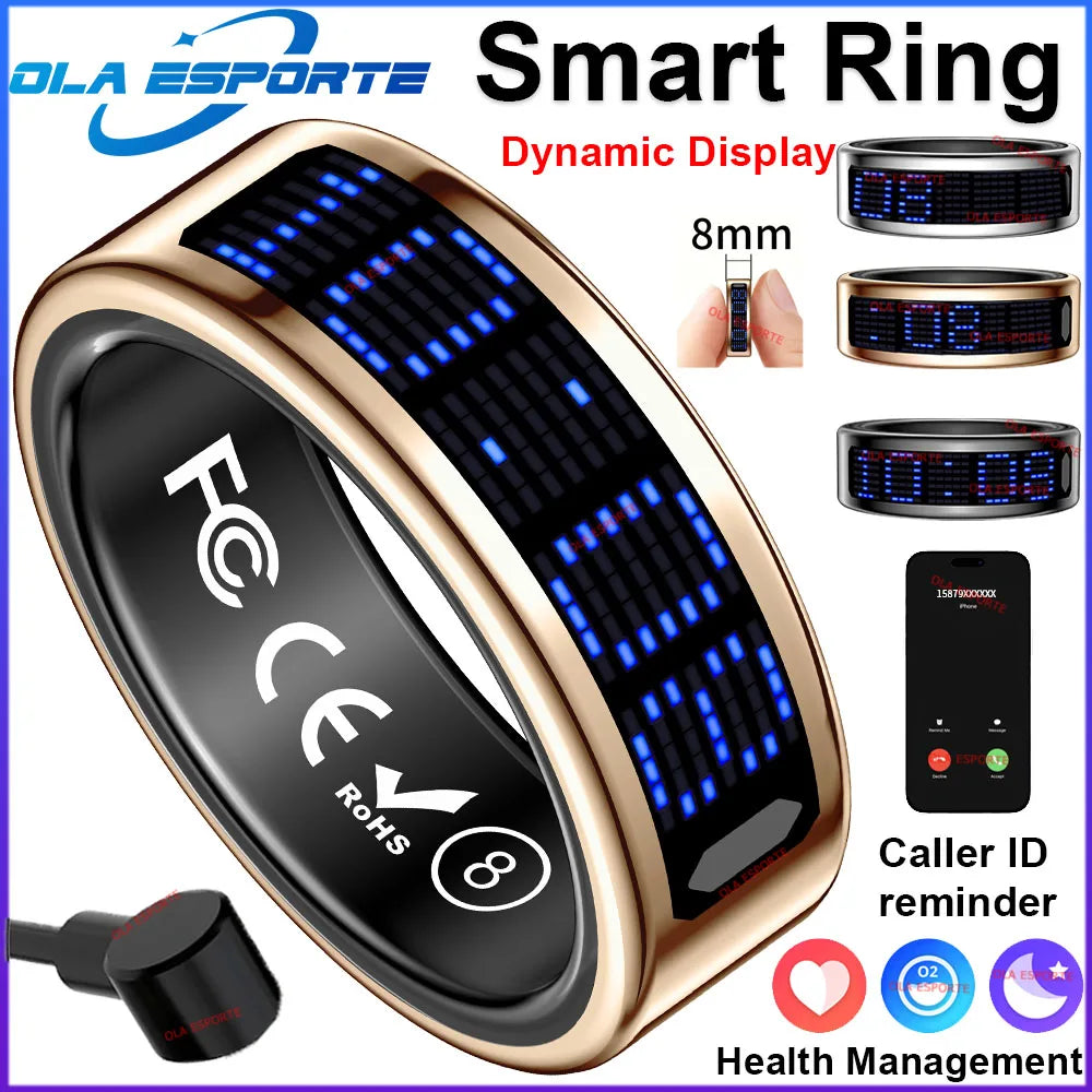 Ola Esporte Smart Ring – Heart Rate, SpO2 & Sleep Tracker