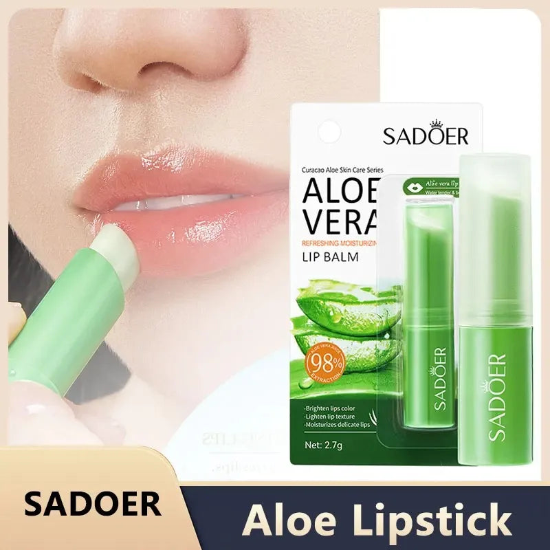 Sadoer Aloe Vera Lip Balm – Moisturizing & Nourishing
