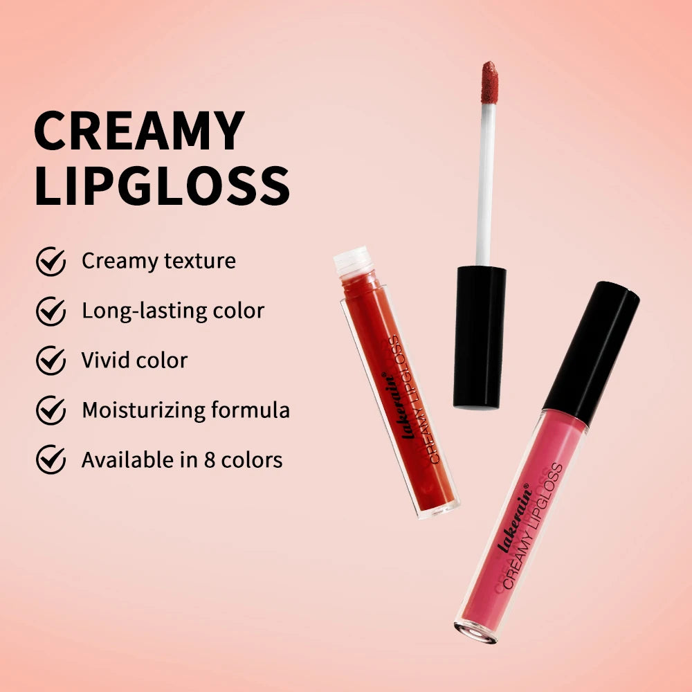 8-Piece Semi-Matte Velvet Lip Gloss Kit – Hydrating & Long-Lasting Lip Gloss Set Oasis Select