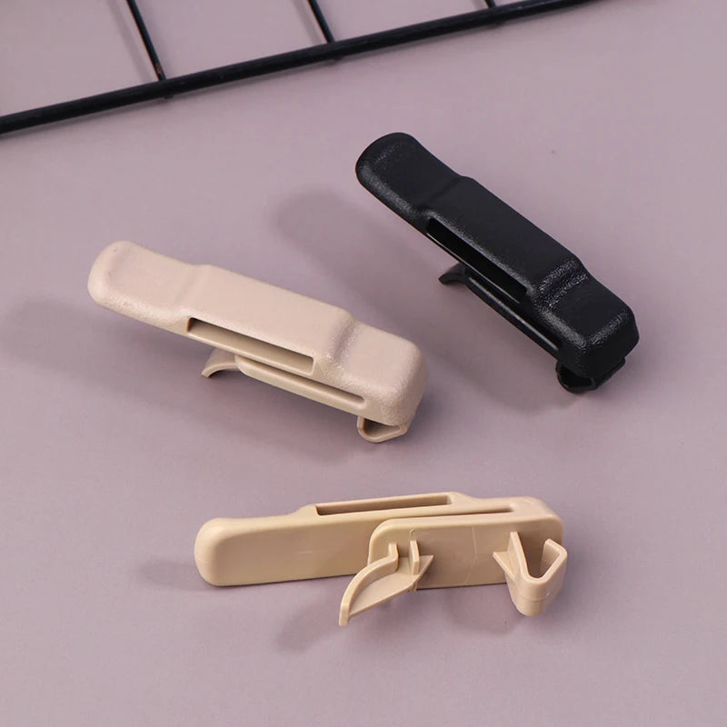 1Pc Rear Seat Belt Fixing Buckle Clip Seat Belt Clip Buckle For 73371-58010 Plastic Belt Holder Car Accessories Oasis Select