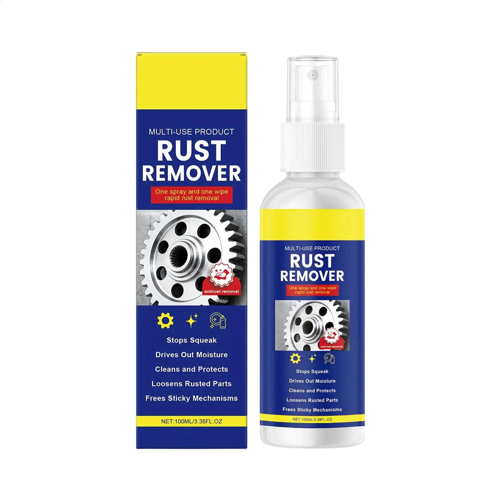 Rust Stain Remover Spray 100ml All-Purpose Rust Remover Spray Metal Iron Prowder Stain Removal Agent for Home Kitchen Clean Oasis Select