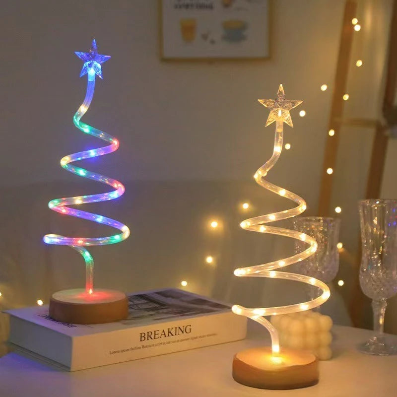 Led Solar Floor Insert Lights, Spiral Lights, Christmas Garden Lawn Camping Lights, Warm Light Atmosphere, Party Decorations Oasis Select