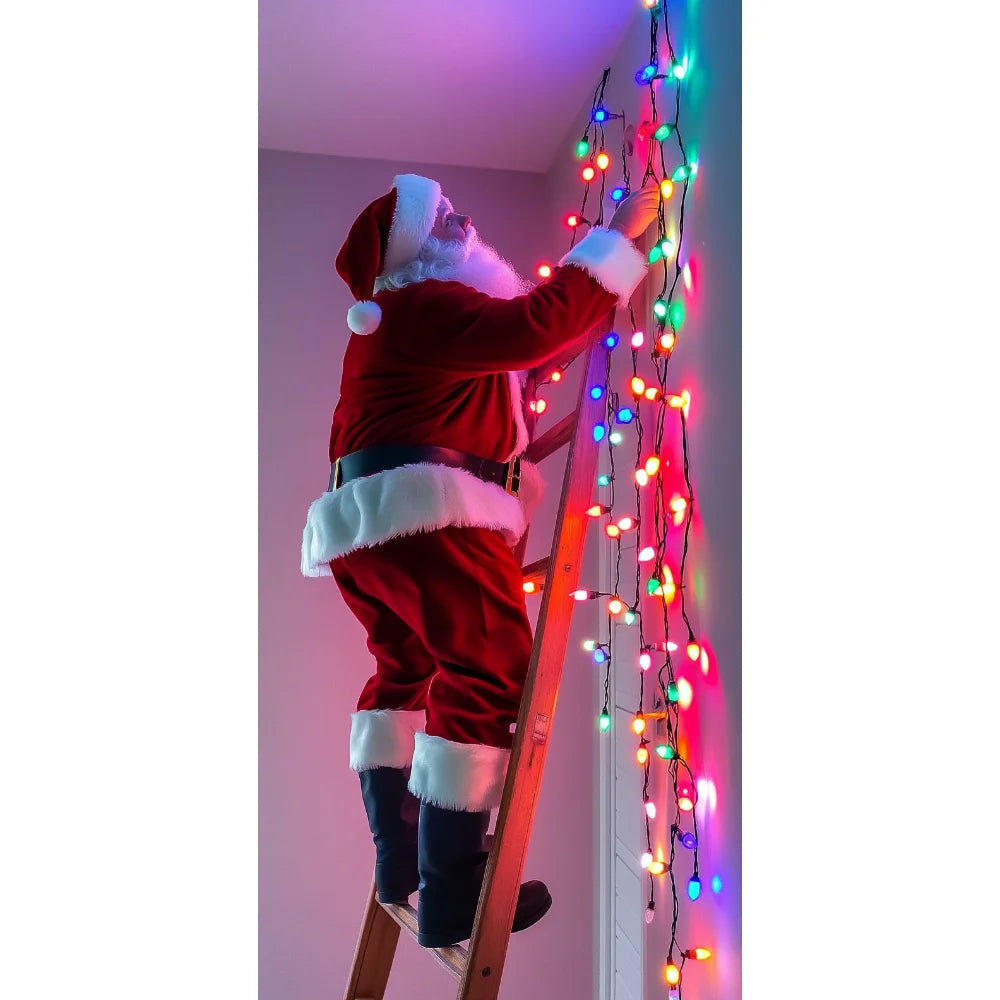 Christmas Snowman & Santa Door Cover Banner | Holiday Decor