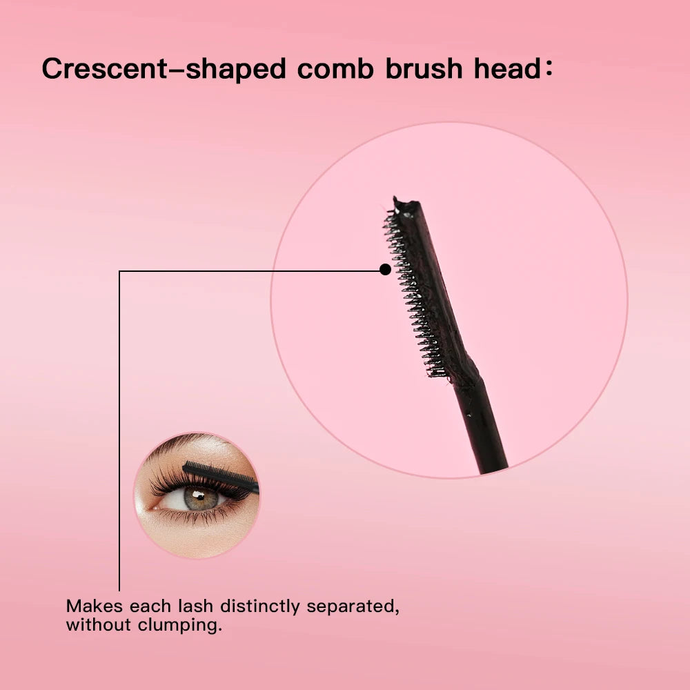Lakerain Mascara Eyelashes Lengthening Waterproof Long Lasting Silky Black Eyelash Extension Make Up Beauty Eye Korean Cosmetic Oasis Select