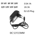 AC DC 5V 9V 12 Volt Power Supply 110V 220V TO 5V 6V 8V 12V 13V 15V 24V 1A 2A 3A Universal Power Adapter Supply Eu For LED Strips Oasis Select 12V1A Only EU Plug