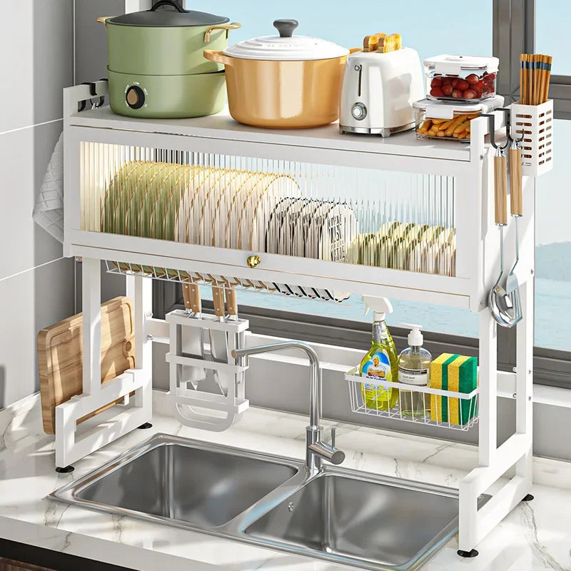 Kitchen Dust Sink Shelf Countertop Dish Shelf Dish Shelf Sink Dish Rack Drain Rack Oasis Select