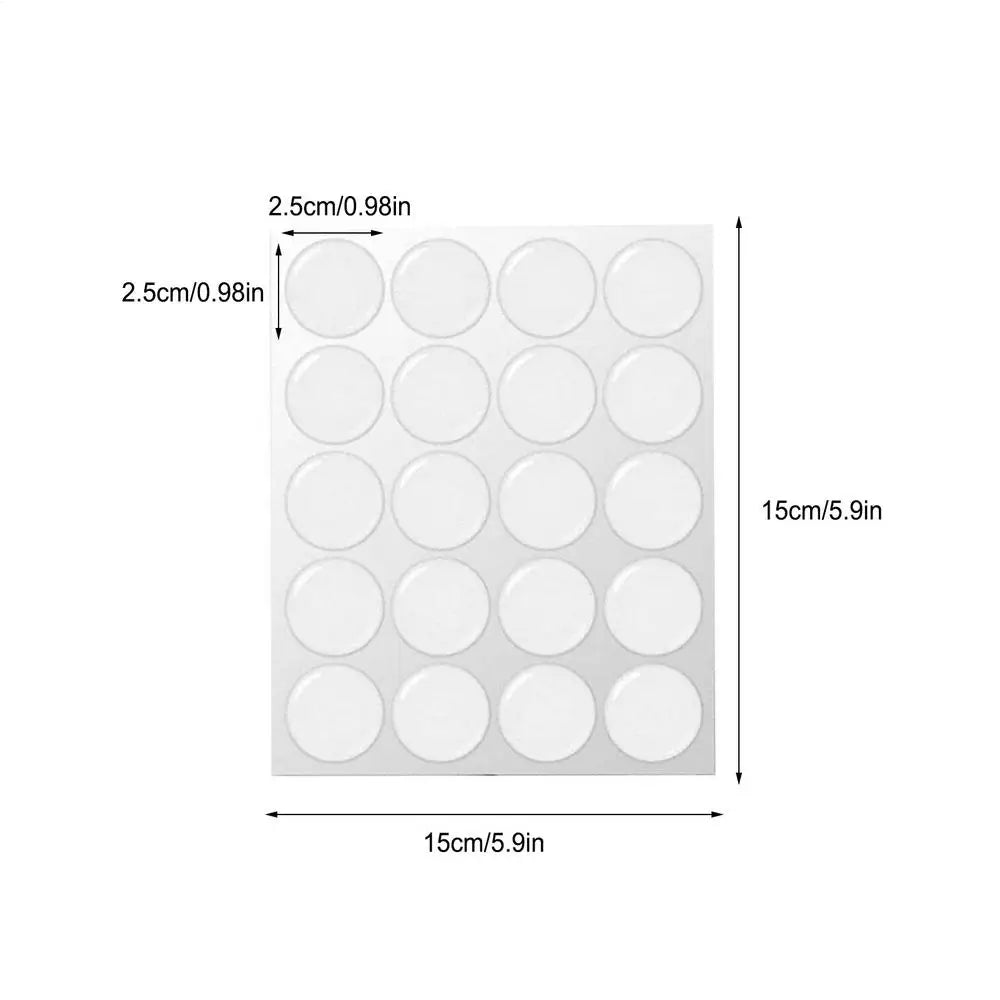 Clear Convex Decals Crafting DIY Crystal Clear Epoxy Adhesive Circles Bottle Cap Stickers Resin Patch Dots For Bottle Caps Oasis Select hemispherical