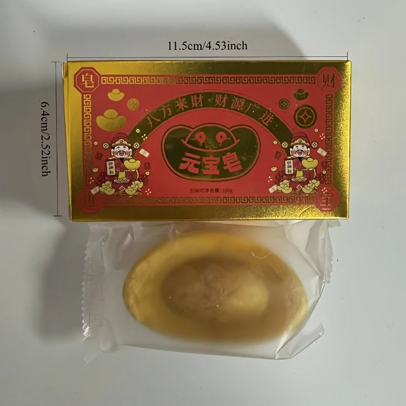 Yuanbao Aromatherapy Soap is full of blessings and good luck. Yuanbao Aromatherapy Soap Cleansing and bathing Soap Oasis Select