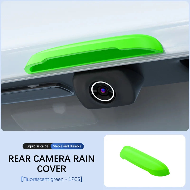 Silicone Car Rear Camera Rain Cover – Universal Weatherproof