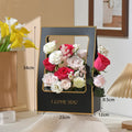 Kraft Paper Flower Bouquet Box Bag | Waterproof Handheld Gift Wrap