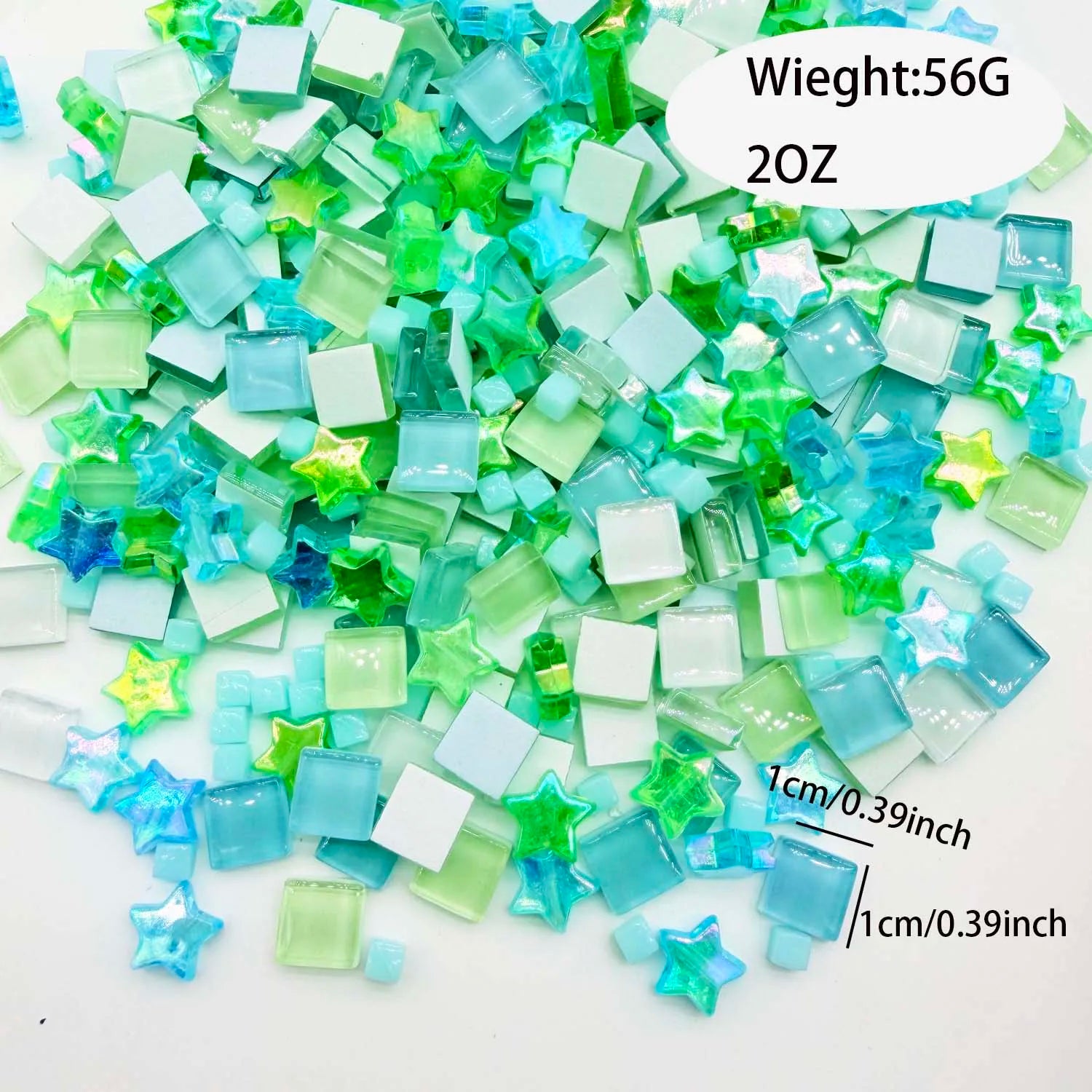 Colorful Crystal Mosaic Tiles – DIY Stained Glass & Crafts