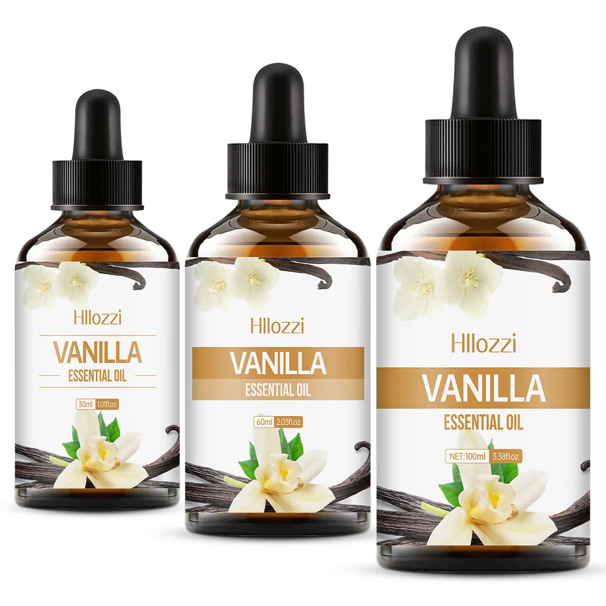 Vanilla Essential Oil – Hydrating Aromatherapy Skin Care 30–100ml
