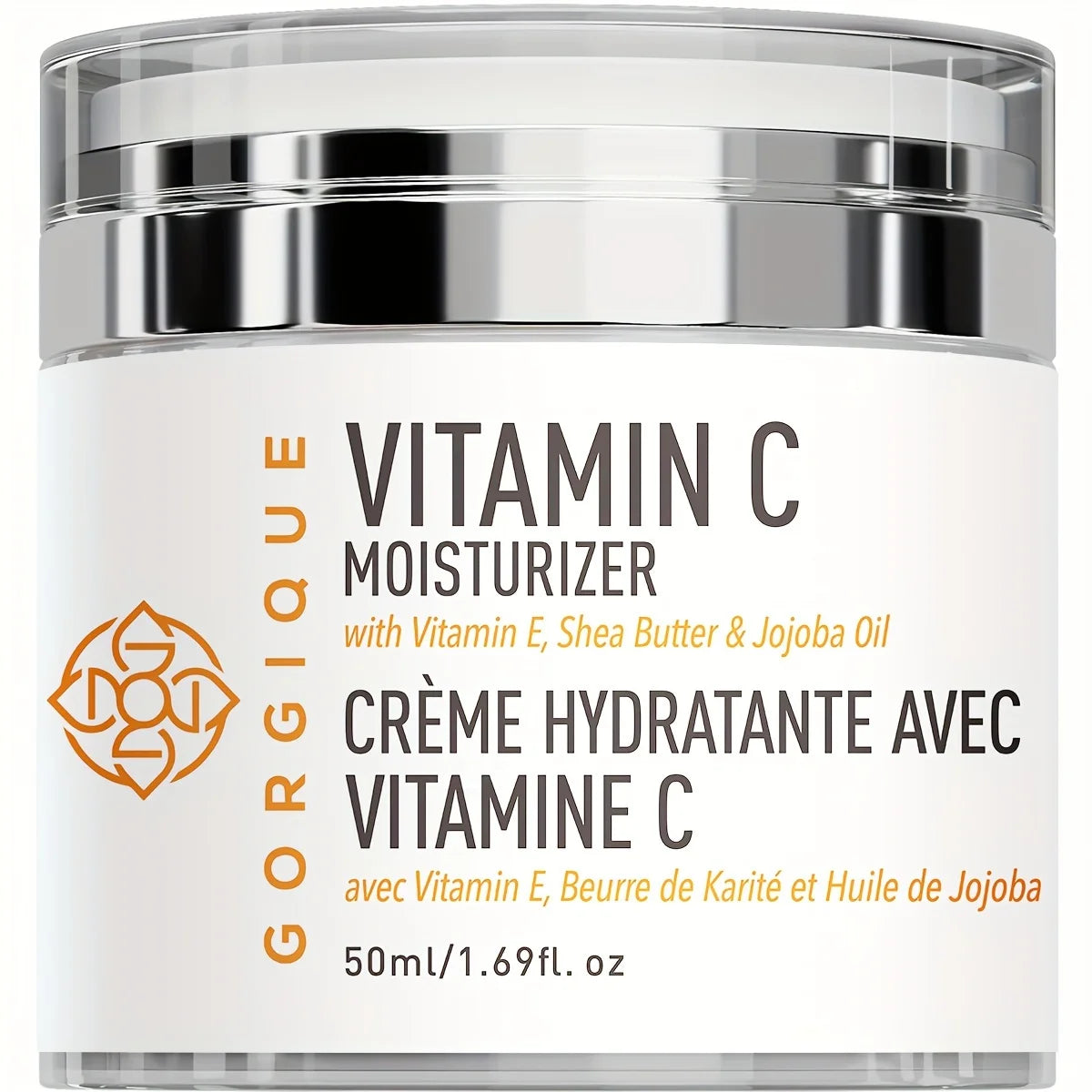 GORGIQUE Vitamin C Face Moisturizer – Brightening Hydrating Cream Vitamin C Face Cream Oasis Select