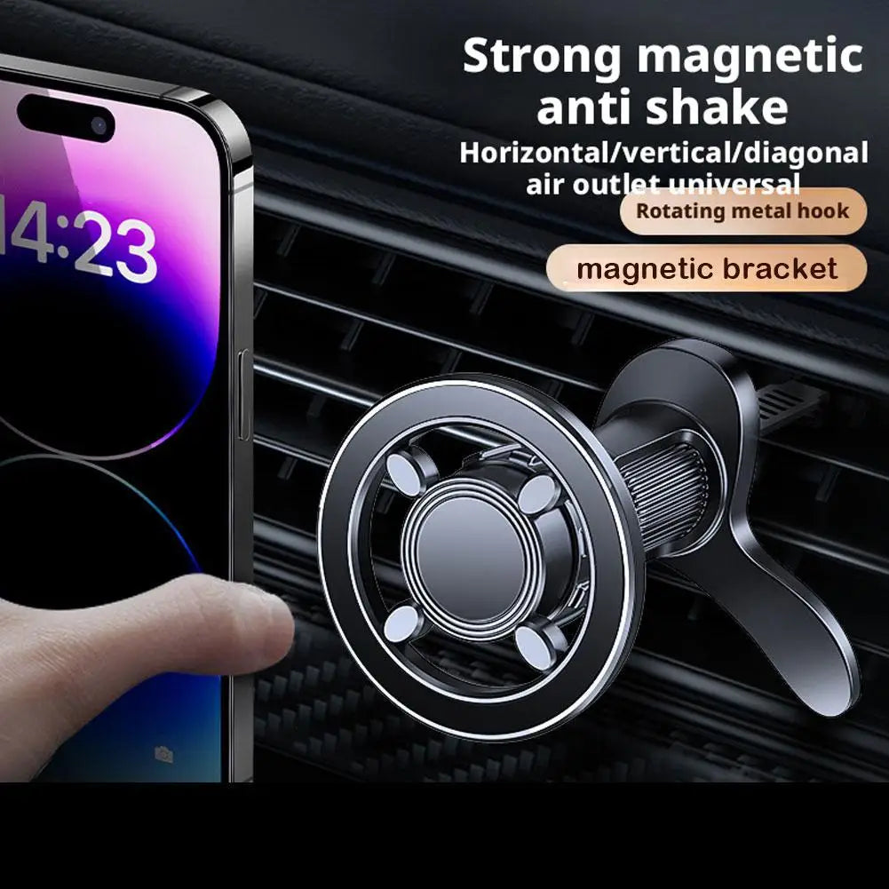 Magnetic Car Phone Holder – 17 Magnets, 360° Air Vent Mount Car Phone Mount Oasis Select