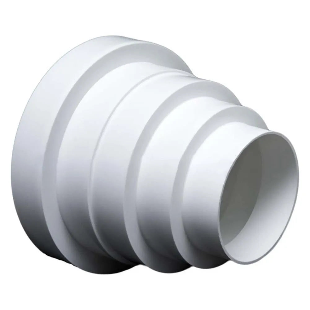 Duct Reducer Pipe Connector 80–150mm | LEENKEA Air Duct Fitting Duct Reducer Connector Oasis Select