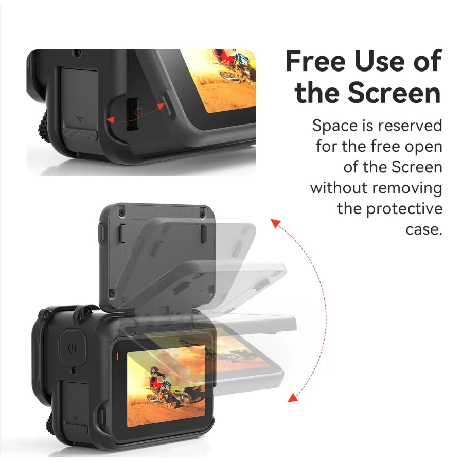 Insta360 Ace Pro 2 Screen Protector, Lens Cap & Storage Bag