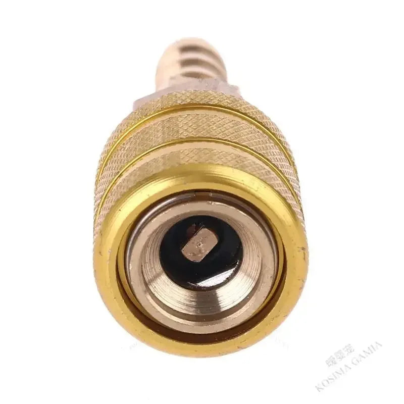 Inflation Adapter 8mm Leakproof Tire Inflation Quick Connector for Bicycle Motorcycle Car Tire Filling HD Conversion Accessories Oasis Select