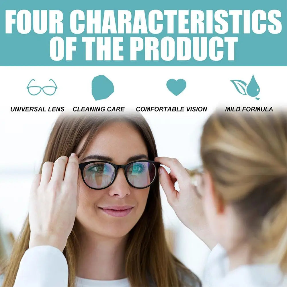 100ML Lens Scratch Removal Spray Phone Screen Helmet Scratch Repair Spray Eyeglass Cleaning Spray Sunglasses Cleaning Solution Oasis Select