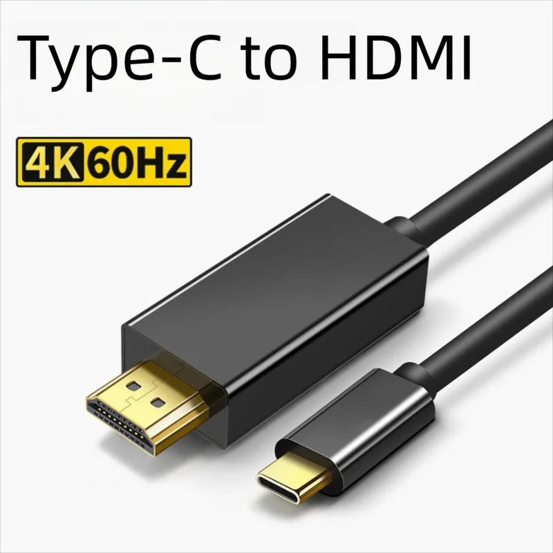 1.8M USB-C to HDMI Cable 4K – MacBook, Laptop & Phone USB-C HDMI Cable Oasis Select