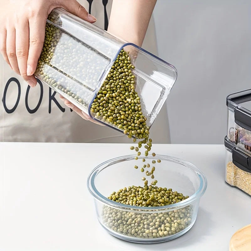 Food storage containers with airtight lids, freezer safe, BPA free plastic meal prep containers and kitchen sets. Oasis Select