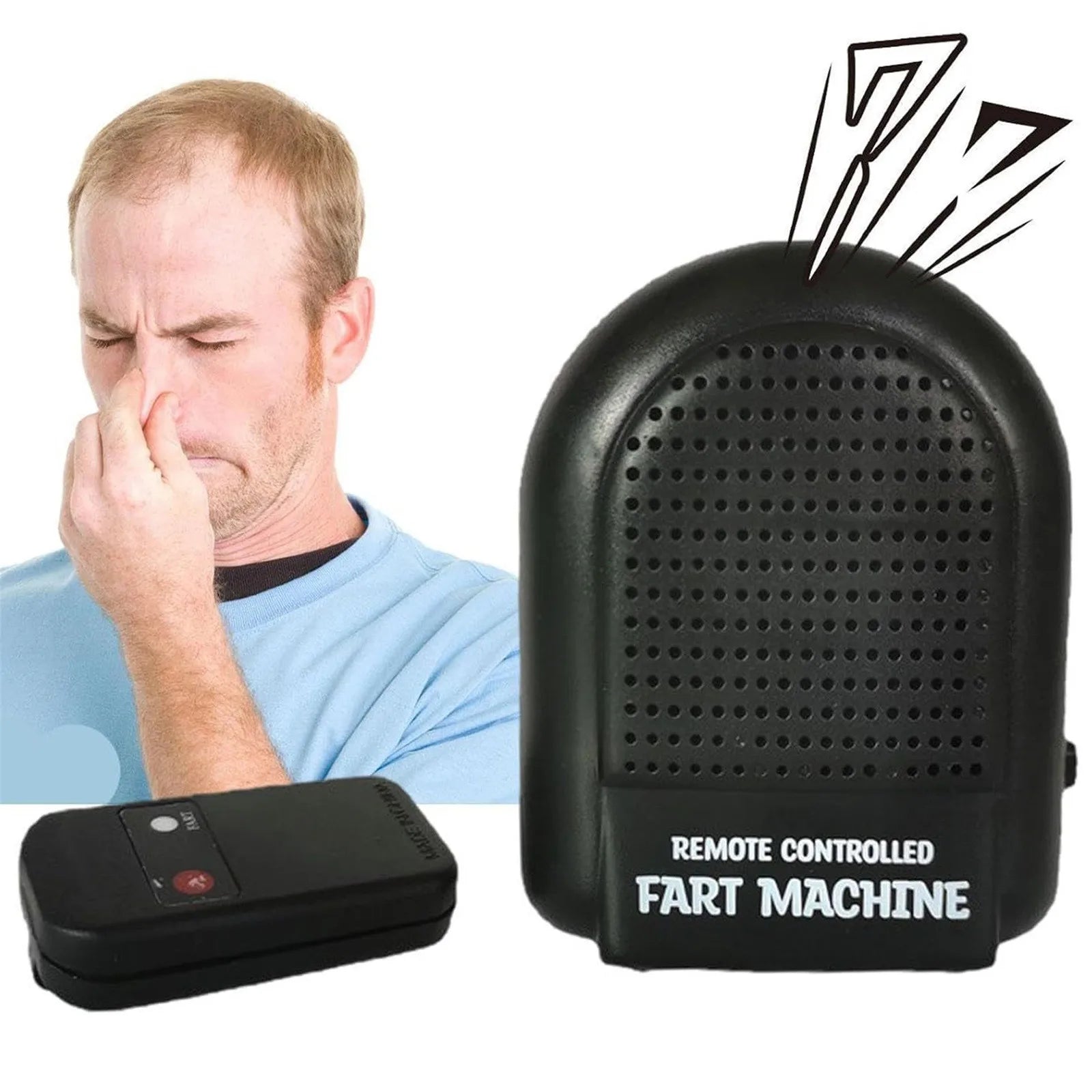 Electronic Fart Sound Machine Remote Control Prank Noise Maker RC Farting Box For Trick Spoof Gifts For Christmas Funny Presents Oasis Select