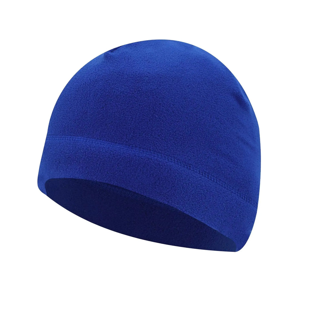 1/2pcs Warm Beanie Hat Soft Men Women Ski Cycling Skin-Friendly Anti-Static Hiking Thermal Fleece Running Windproof Oasis Select 1pcs-Blue