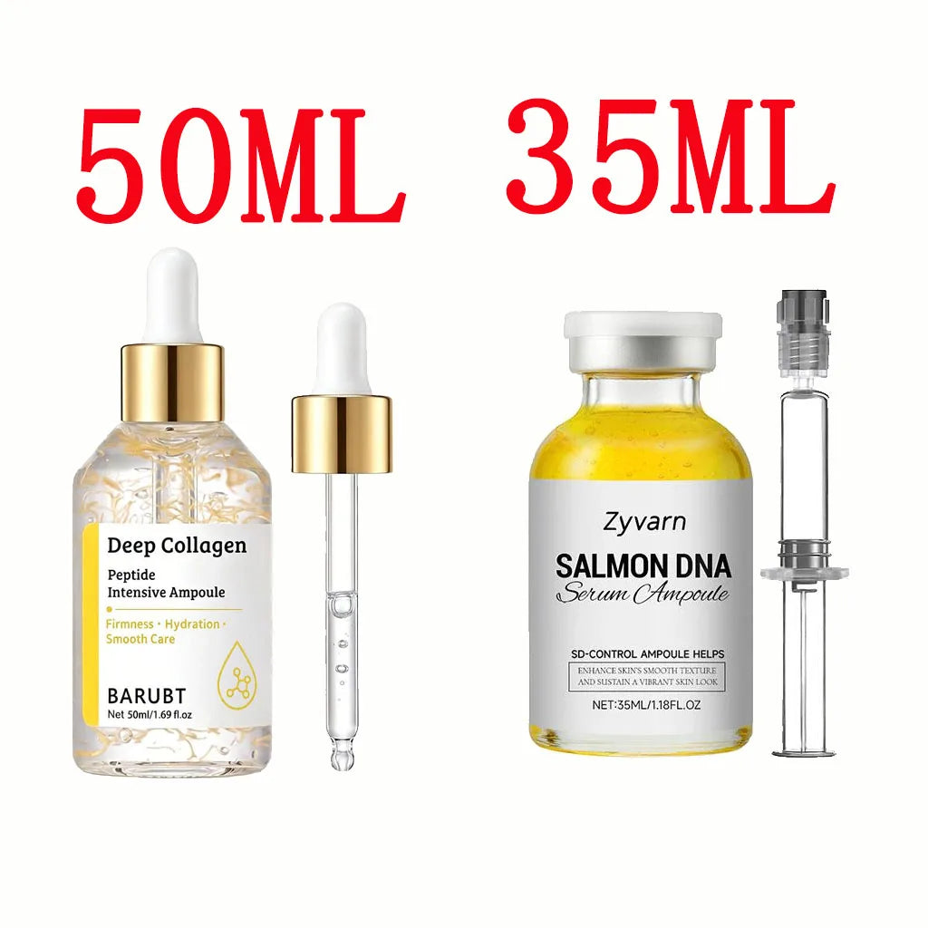 Korean Silk Collagen Essence Serum Deep Peptide Intensive Revitalizing Face Cream Anti-Wrinkle Firming Lifting Skin Care 40/50ml Oasis Select
