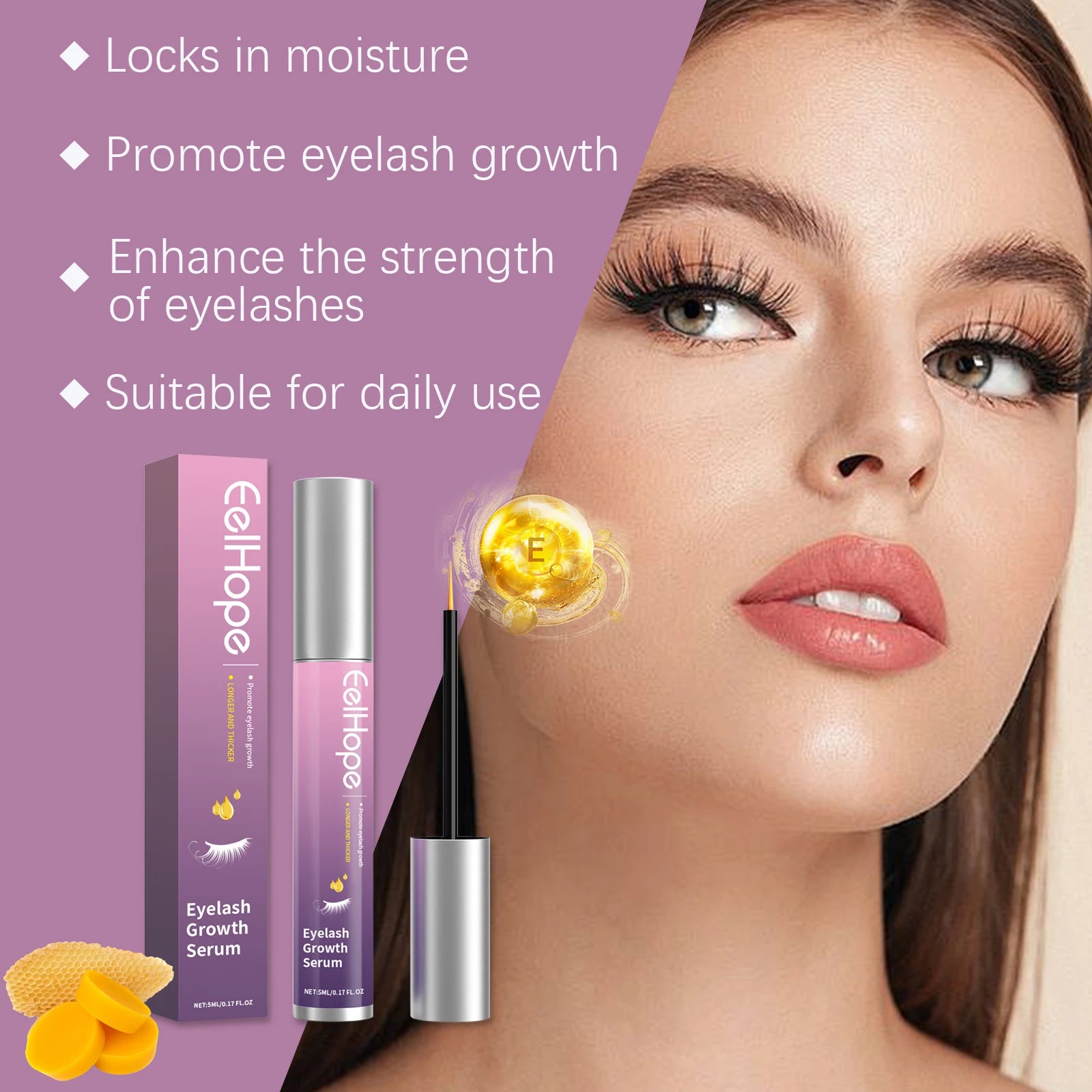 Eelhope Eyelash Growth Serum – Fuller, Longer, Thicker Lashes