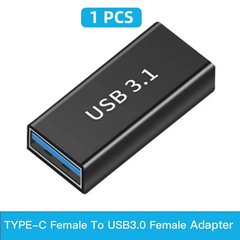 USB 3.0 Male to Male/Female Adapter – 5Gbps Gen1 Connector USB Cable Adapter Oasis Select C Female to A Female