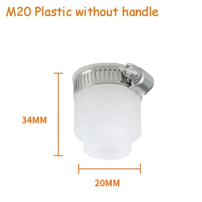 Water Faucet Connector Threaded Connector Washing Machine Faucet Converter Garden Hydrant Adapter Kitchen Bathroom Accessories Oasis Select 20-Plastic