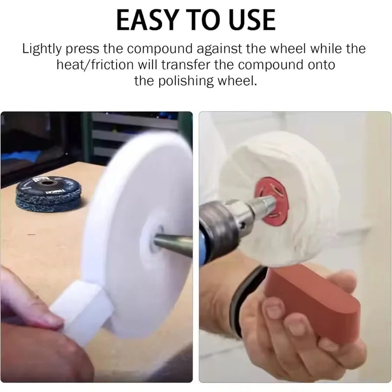 3-Piece Metal Polishing Compound Kit – Steel, Aluminum & Jewelry Metal Polishing Compound Oasis Select