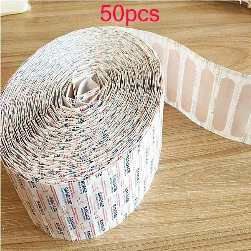 100/200/300Pcs Band-Aid Breathable Adhesive First Aids Medical Bandages Patch Cushion Wound Hemostasis Stickers Oasis Select