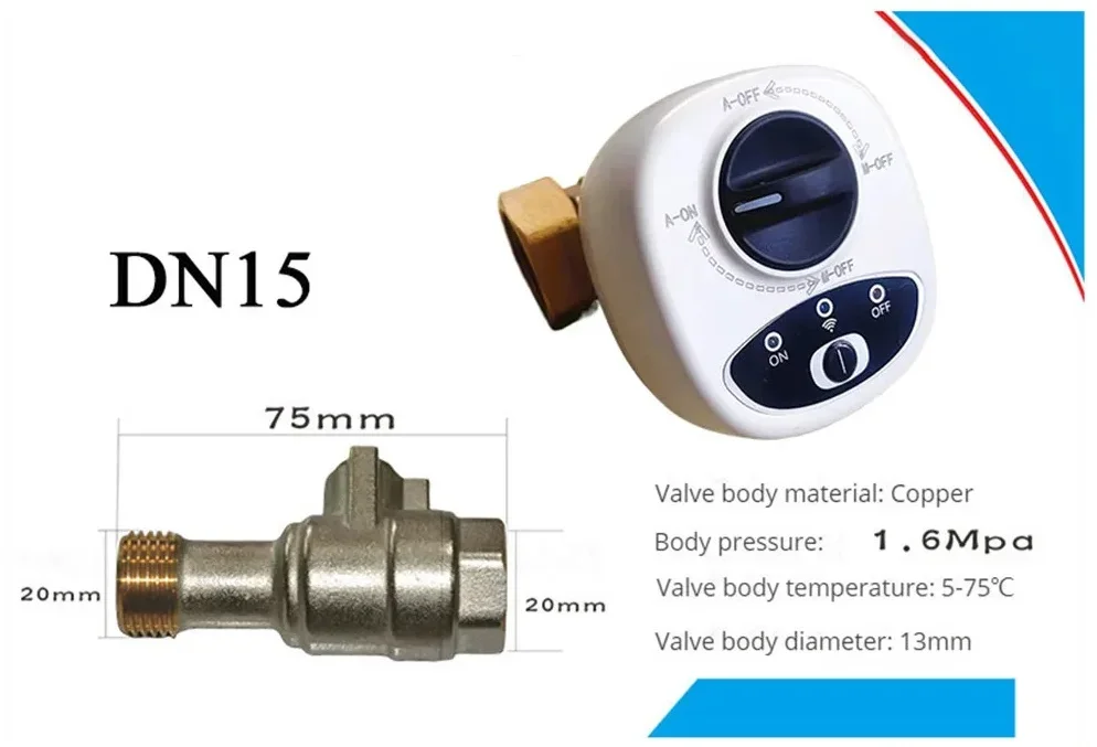 WiFi Smart Ball Valve DN15/DN20/DN25 – Alexa & Google Home Smart WiFi Ball Valve Oasis Select EU DN15 Manual