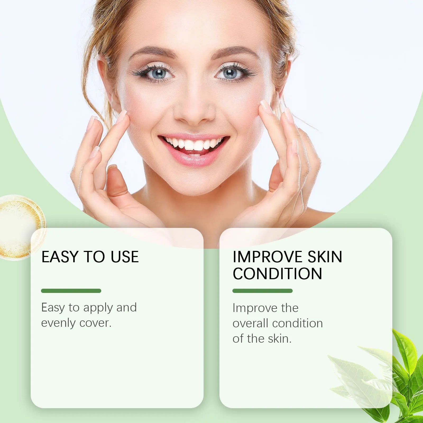 Collagen Ginseng Green Tea Cream Anti-Aging Face Cream Firming Brightening Deep Moisturizing Revitalizing Nourishing Skin Care Oasis Select