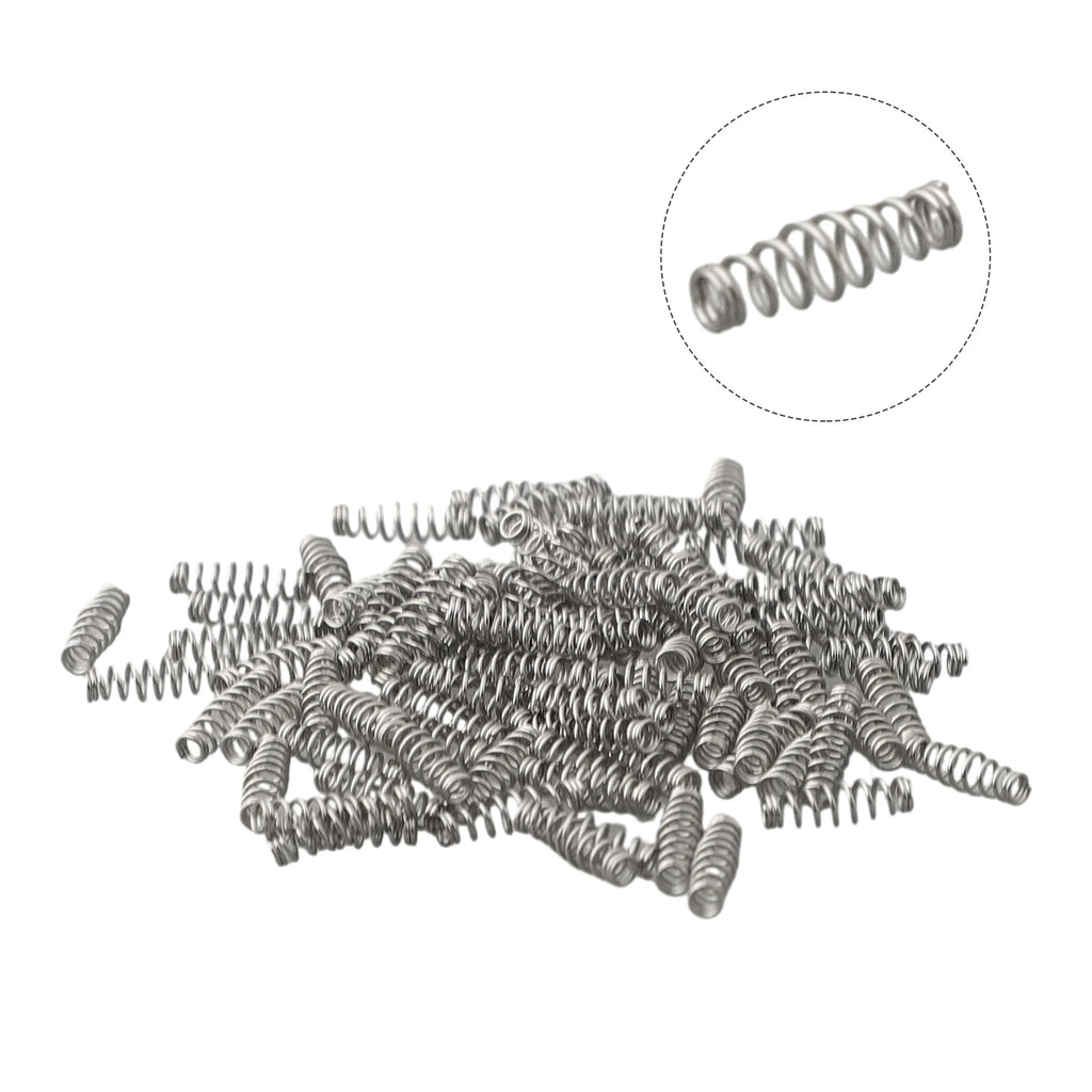 100Pcs Fish Hooks Spring Bait Feeder Lure Trap Fishbait Feeder Tackle Carp Explosion Hooks Jig Fly Fishing Hooks Stainless Steel Oasis Select