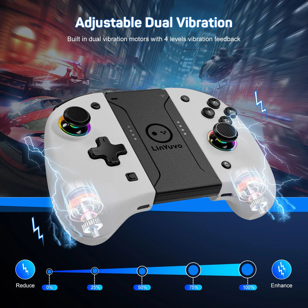 AyeBeau Nintendo Switch Wireless Controller – Hall Effect Gamepad