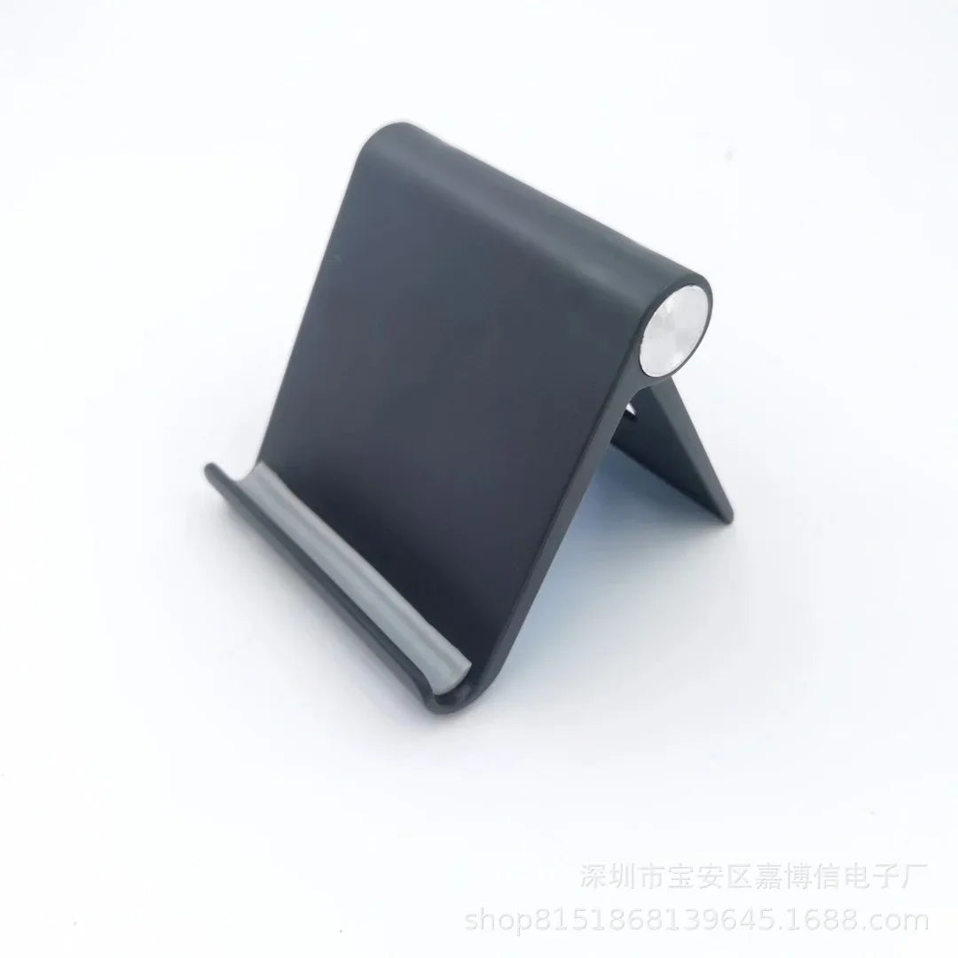 High Quality Tablet Holder Stand For iPad Kindle Foldable Adjustable Angle Desk Mount For iPhone 13 12 Pro Max Mini Samsung S21 Oasis Select black