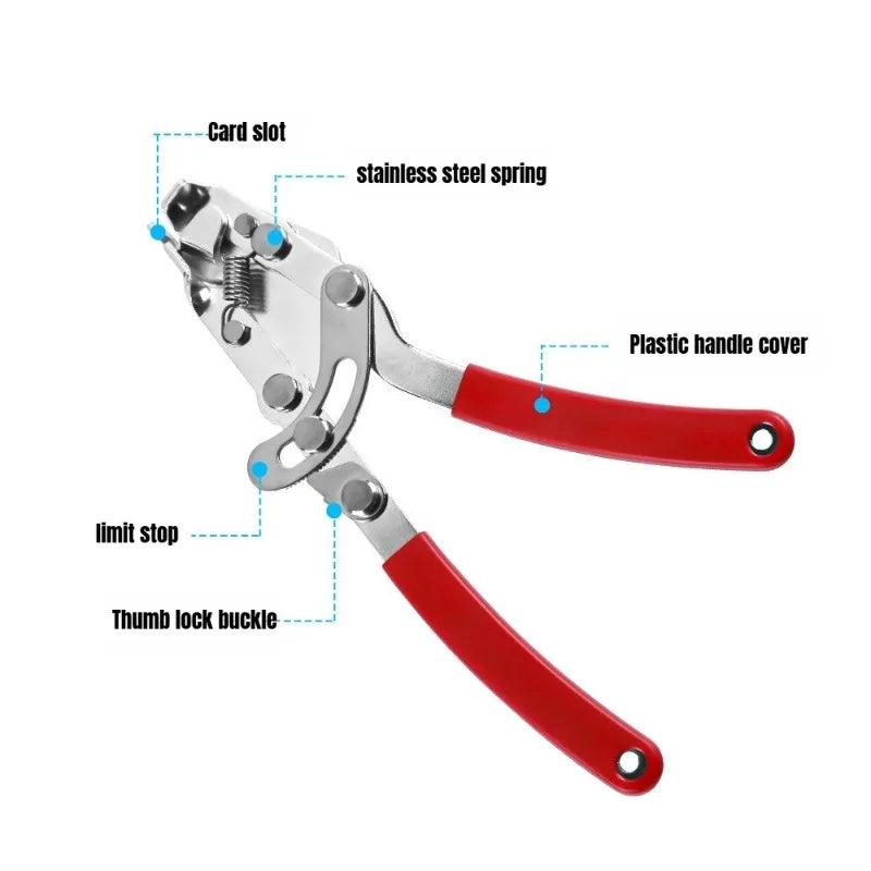 1PC Bicycle Variable Speed Cable Pliers High Carbon Steel Pipe Pliers Road Bike Cable Puller Mountain Bike Maintenance Tool Oasis Select