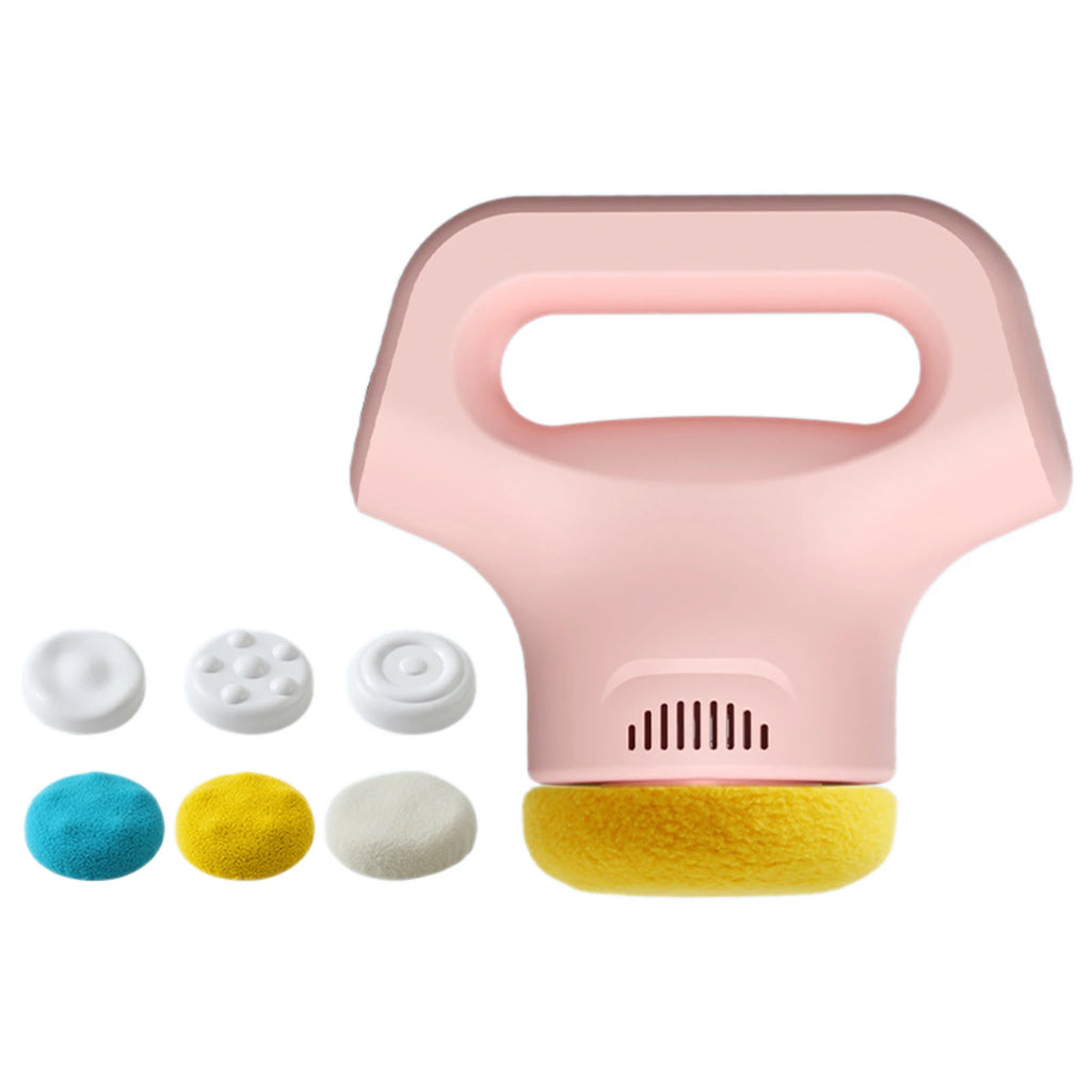Electric Body Sculpting Massager – 12 Levels, 6 Heads, Cordless
