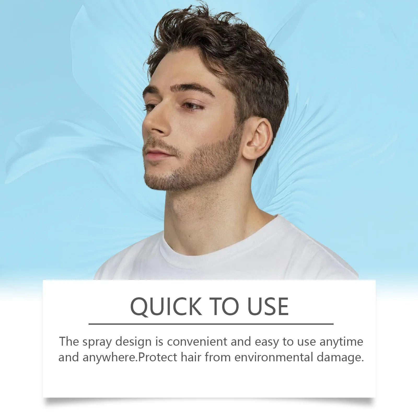 Sea Salt Hair Styling Spray Strong Hold Deep Nourishing Easy Clean Thickening Curly Reduce Dryness Keep Smooth Hair Care Spray Oasis Select