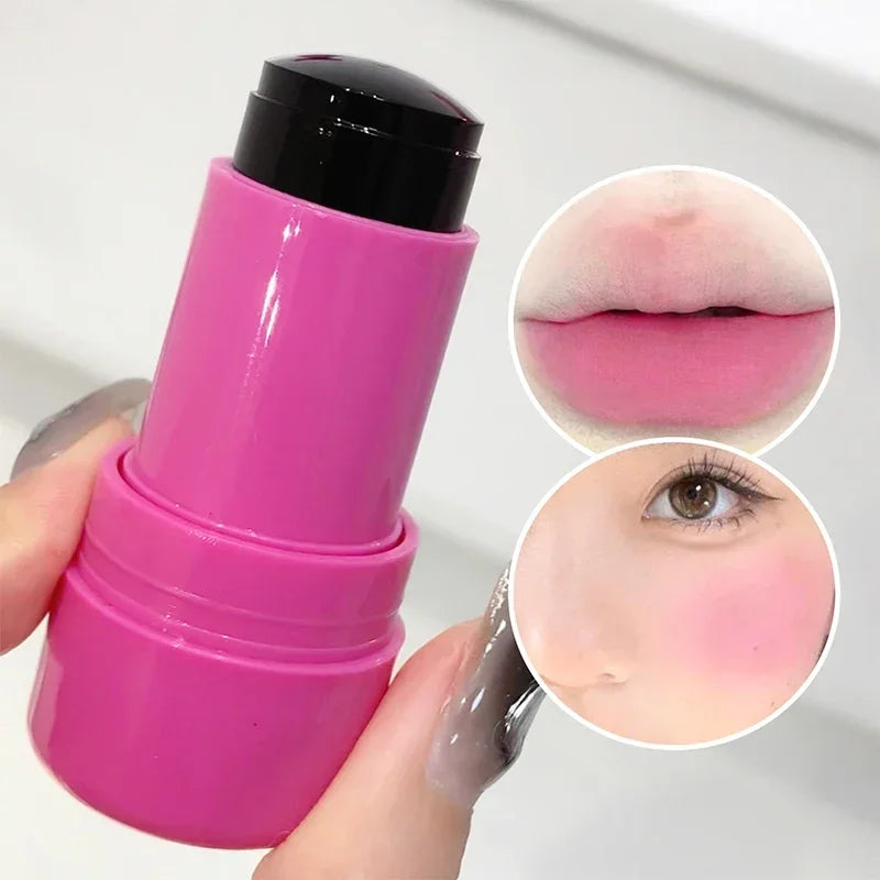 SAKSRAAR Lip & Cheek Blush Stick – Color-Changing Cream