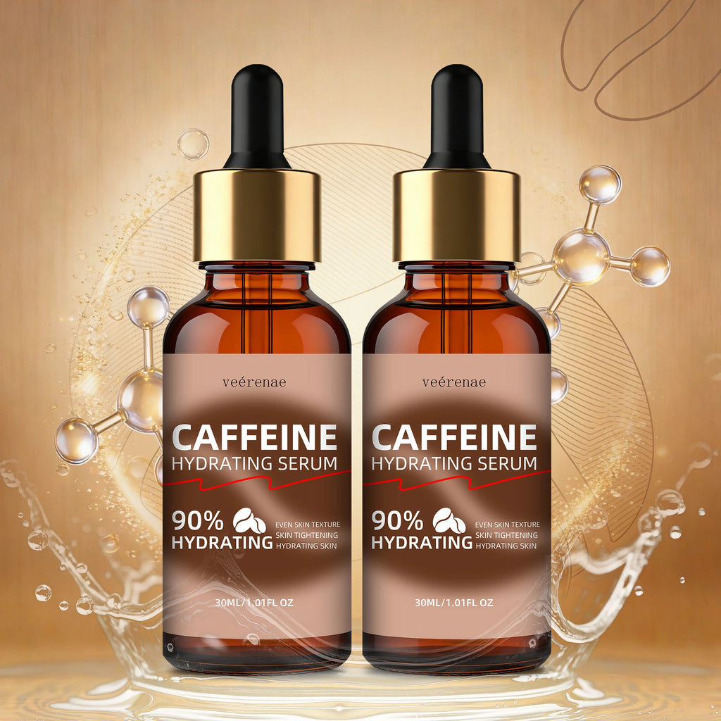 veérenae Caffeine Hydrating Serum 2-Pack | 24H Deep Moisture